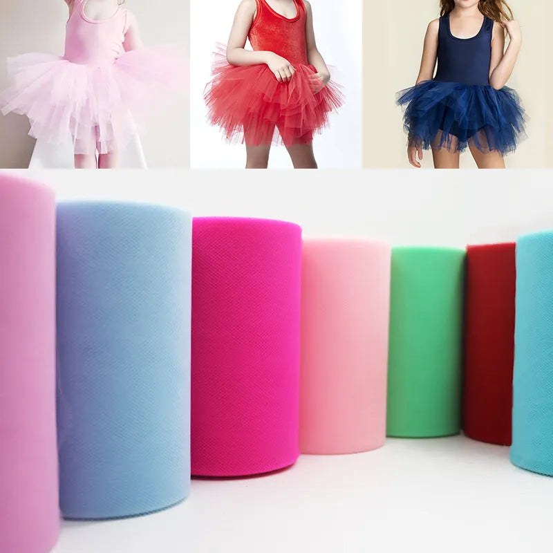 Tulle Roll 100 Yards Organza Wedding Decoration TUTU Baby Shower Tulle Roll 15cm Decoration Party And Events Engagement Decor