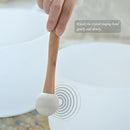 CVNC 11 Inch Chakra Frosted Quartz Crystal Singing Bowl C D E F G A B Note for Meditation Sound Healing Free Mallet & O-ring