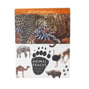 72PCS Montessori Lernkarten Tiere Fußspuren Montessori Englisch Lernen Karte Frühes Lernspielzeug Memory-Spiel für Kinder