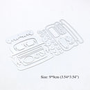 KSCRAFT Easter Bunny Truck Metal Cutting Dies Stencils for DIY Scrapbooking Decorative Embossing DIY Paper Cards