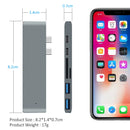 USB 3.1 Type-C Hub To HDMI Adapter 4K Thunderbolt 3 USB C Hub TF SD Card Reader Slot PD for MacBook Pro 16 14 Air 13 M1 Chip