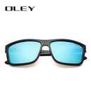 OLEY Polarisierte Herren Sonnenbrillen Marken-Designer Retro Quadratische Sonnenbrille Accessoires Unisex Fahrbrille Oculos de Sol Y6625