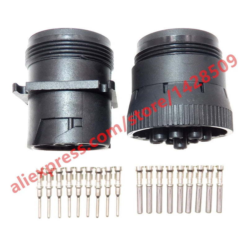 1 Set 9 Pin HD16-9-1939P HD16-9-1939S Auto Diagnose Interface Wire Connector Male Female Wiring Harness Waterproof Socket