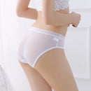 Sexy Lace Panties Solid Soft Breathable Briefs Seamless Women Underwear Ladies Panty Transparent Tempting Low-Rise Lingerie