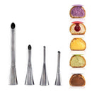 Puffdüsen Cupcake-Injektor Gebäckspritze Creme-Tülle Spritztüllenbeutel Kuchen-Konditoreiausrüstung Kit Dekorationswerkzeuge