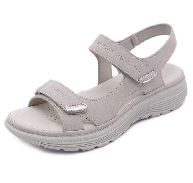 New Shoes Women Comfortable Sandals Ladies Slip-on Wedge Sandals Sports Beach Walk Shoes Summer Fashion Casual Shoes hy737