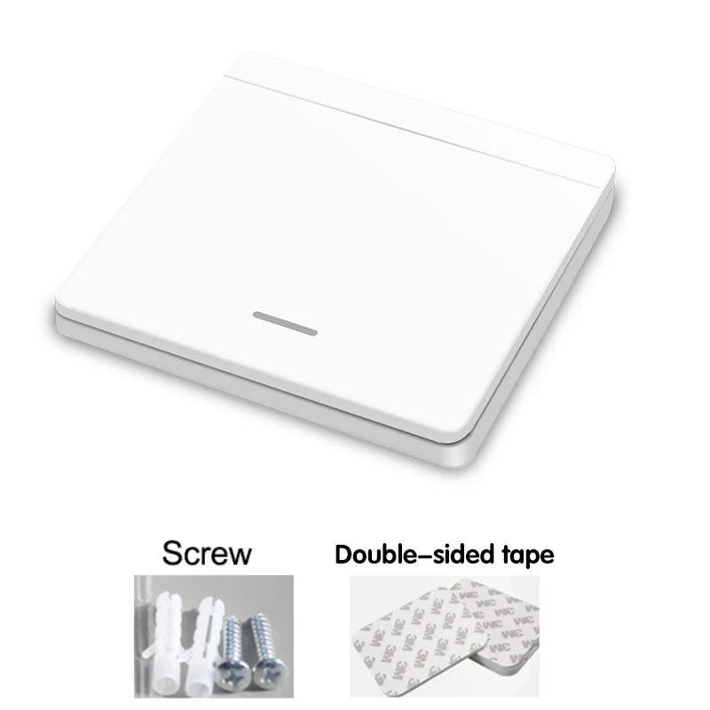 WIFI Mini switch Tuya Smart Life APP Push Button Light Switch RF 433Mhz Wall Panel DIY Relay Module Timer Google Home Alexa