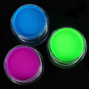 9 Boxes Acrylic Nail Powder Neon Pigment Powder Nails Polymer Gel Polish Manicure Tips Builder Professional Nail Art Supplies