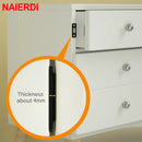 NAIERDI 2pcs/Set Magnetic Cabinet Catches Magnet Door Stops Hidden Door Closer With Screw For Closet Cupboard Furniture Hardware