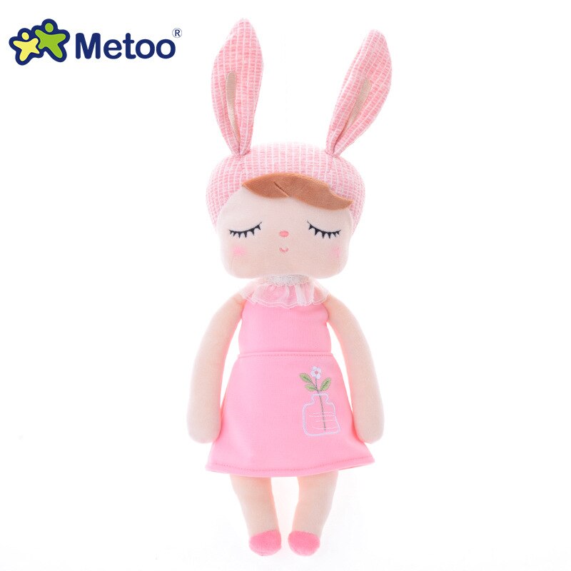 Metoo Plush Doll Kit 4pcs Stuffed Toys 1pcs 34CM 1pcs 18CM 2pcs 15CM Cute Angela