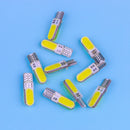 10PCS LED Car Interior Light COB Marker Lamp T10 W5W 12V 168 194 501 Side Wedge Parking Bulb Canbus Auto For Lada Car Styling