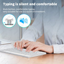 Keyboard For Tablet Android iOS Windows Wireless Mouse Keyboard Bluetooth-compatible Rainbow Backlit Keyboard For iPad Phone