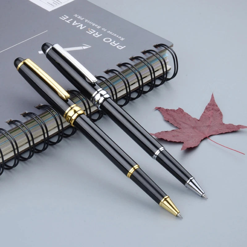 High Quality Full Metal Roller Ballpoint Pen Office Business Men Brand Writing Gift Pen Buy 2 Send Gift