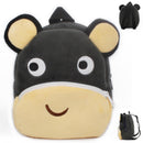 Mode Kinder Schulranzen 3D Cartoon-Druck Plüsch Kinder Rucksack Kindergarten Jungen und Mädchen Schulranzen Mini-Rucksack Büchertasche