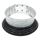 Fashion African Big Choker Necklace for Women  Punk Alloy Leather Maxi Jewelry Collar Statement Party Gold Necklace