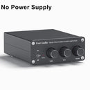 Fosi Audio TB10A TPA3116D2 Stereo Amplifier Receiver 2 Channel Mini HiFi Power Amplifier Audio For Home Speakers Bass Treble