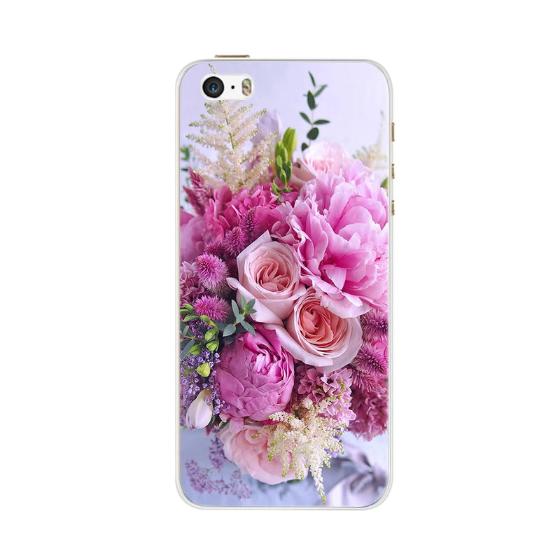 For iPhone 5 5S SE iPhone5s Case for iPhone 5S Case Silicone Cute Case for iphone SE Cover bumper for iphone 5 S 5se Phone cases