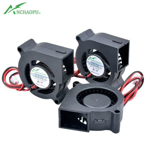 ACP5020-Gebläselüfter 5cm 50mm Lüfter 50x50x20mm DC5V 12V 24V Turbo-Gebläse Kühlventilator für Projektor 3D-Drucker