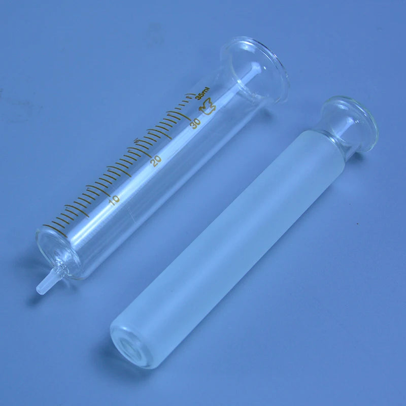 1-100ML  Glass syringe Glass enema sampler dispensing with ink chemical medicineEnema syringe Feeding booster