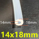 1 Meter 27 sizes 6mm to 44mm Food Grade Transparent Silicone Tube Rubber Hose Water Gas Pipe Dropshipping Sell At  A Loss