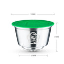 Refillable Coffee Capsule For Dolce Gusto Reusable Refill Cup Environment Friendly Stainless Steel Coffee Pods For Min Me