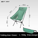 3F UL GEAR  Outdoor folding Aluminum chair leisure Portable Ultralight Camping Fishing Picnic Chair Beach Chair Seat