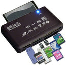 Card Reader USB 2.0 SD Card Reader Adapter TF CF SD Mini SD SDHC MMC MS XD Reading Device Memory Card Adapter