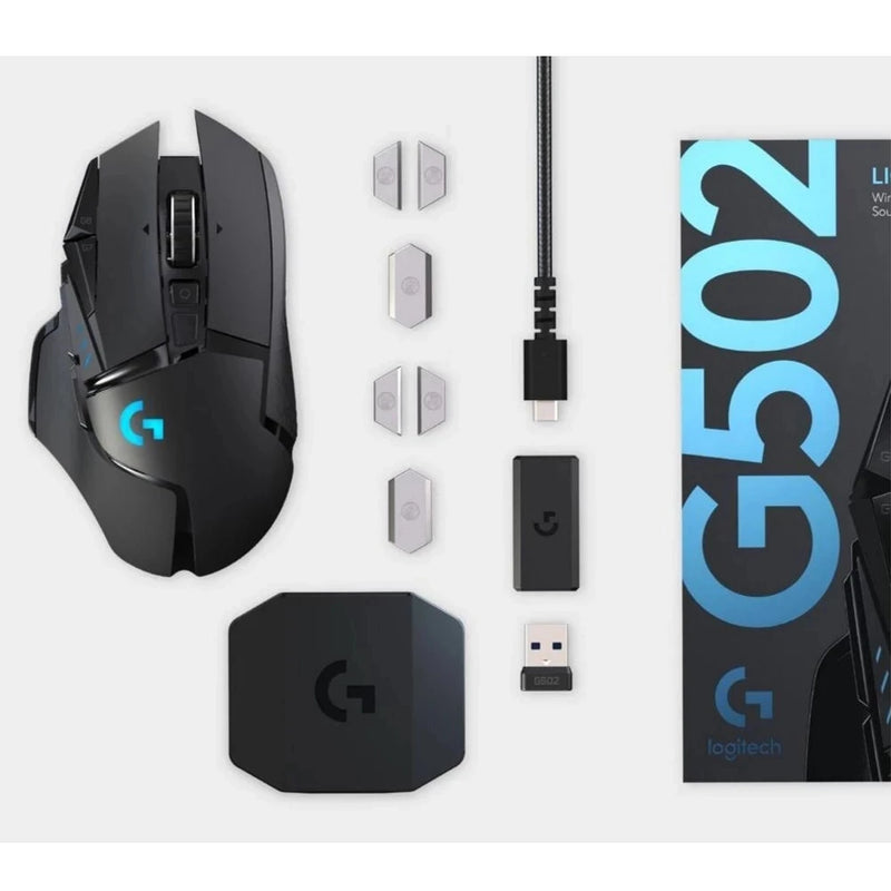 Logitech G502 X PLUS HERO LIGHTSPEED Wireless Gaming Mouse Wireless 2.4GHz HERO 25600DPI RGB Suitable for e-sports gamers