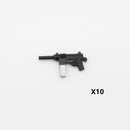 WW2 Military Weapon Building Blocks US Army Figures Guns Two-color Printing M1 Rifle M1A1 Submachine Gun Accessories Toys C270