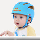 Infant Baby Safety Helmet Toddler Head Protection Soft Adjustable Cap Anti-fall Baby Helmet for Crawling Walking 1 Year Boy Girl