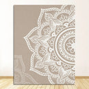 Wall Art Print Poster Picture Canvas Painting Living Room Home Interior Yoga Room Decor No Frame Bohemian Mandala Floral Beige