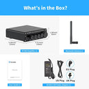 Newest Fosi Audio BT30D Bluetooth Sound Power Amplifier 2.1 Channel Bass & Treble Control Amp Audio Subwoofer 100W + 50W x2