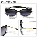 KINGSEVEN 2022 Polarized Women's Sunglasses Gradient Lens Luxury Sun glasses Brand Lentes de sol Mujer