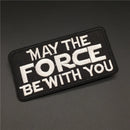 MAI...Größe: 10x5cm DIY Text Patch Stickerei Streifen für Kleidung Schwarz Weiß Aufbügler Abzeichen Nähen Kleidung Aufkleber Applikationen