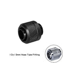 2pcs G1/4 3/8 Hose Fittings For 10x13mm Soft Tube Pipe, Flexible Tuing Connector PC Water Cooling Accessories