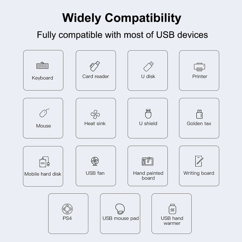 USB C HUB 3.0 Type C 3.1 4 Port Multi Splitter Adapter OTG For Lenovo Xiaomi Macbook Pro 13 15 Air Pro PC Computer Accessories