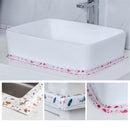3.2Mx3.8CM Waterproof Bathroom Sink Sealing Strip Tape PVC Self Adhesive Mold Proof Wall Stickers for Kitchen Stove Toilet Gap