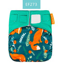 HappyFlute OS Cloth Diapers Reusbale & Washable Night AIO Baby Nappy Waterproof cloth nappy fit 0-2 years 3-15kg baby