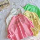 Boys Girl T-shirt Long sleeve 2022 Luxury Design Warm Spring Autumn Cotton Baby Kids Tops Christmas Children Clothing