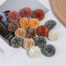 5PCS 4cm Hydrangea Artificial Flowers Head For Wedding Party Home Decoration Christmas New Year Gift Accessories Silk Flower