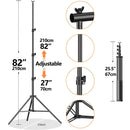 Backdrop Stand Photo Video Studio Background Stand Backdrop Support System Kit Photography Studio Scenery Shelf Frame Light Kit