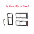 For XIAOMI Redmi Note 7 Phone SIM Card Tray Original For Xiaomi Note 7 Pro New Micro SD Card Tray Holder Parts
