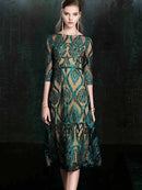 Customized New Banquet Elegant Green Evening Dresses Vintage Sequins Appliques Shining Long Prom Formal Gown Vestidos De Fiesta