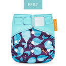 HappyFlute OS Cloth Diapers Reusbale & Washable Night AIO Baby Nappy Waterproof cloth nappy fit 0-2 years 3-15kg baby