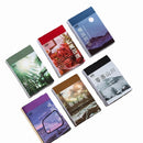 50 sheets Landscape rose ins Decorative Stickers Scrapbooking Stick Label Diary Album stationery painting Sticker Accessories