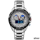 BOAMIGO New Luxury Brand Sports Men Watches Military Fashion Stainless Steel Digital Quartz Watch relogio masculino