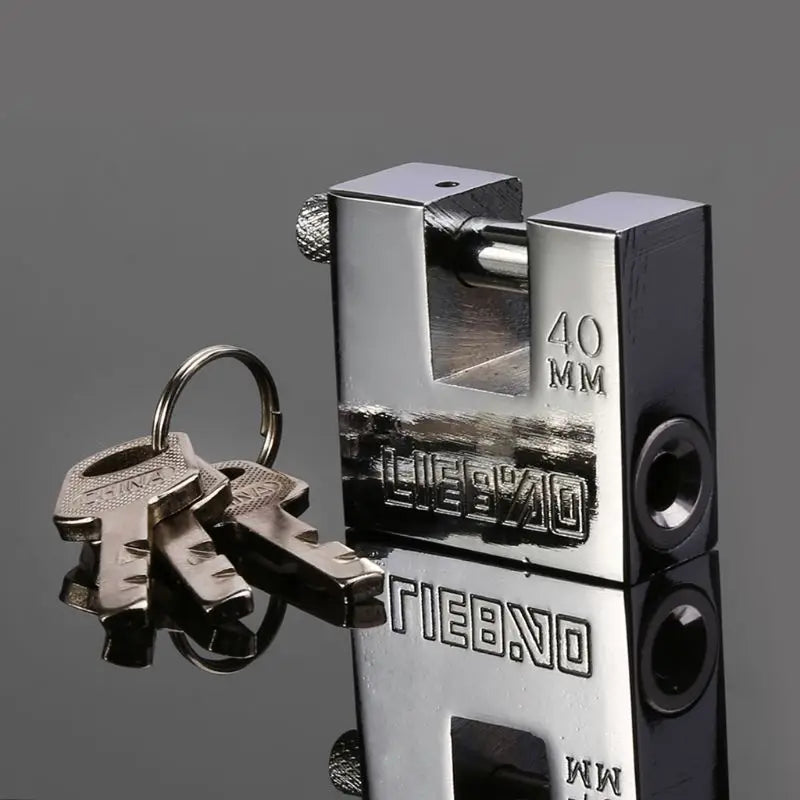 Stainless Steel Burglar Padlock Security Safety Lock Antique Horizontal Opening 40mm/50mm/60mm/70mm High quality and durable