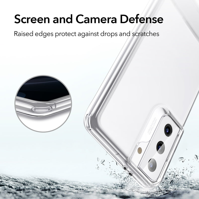 ESR for Samsung Galaxy S22 Ultra Case Transparent Kickstand Case TPU Back Cover for Galaxy S21/S21 Plus/ S23 Ultra Clear Case