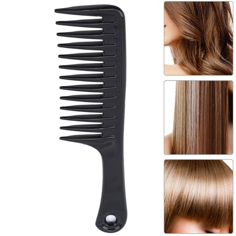 4 Colors Grove Hairdressing Comb Heat Resistant Woman Wet Detangle Curly Hair Brushes Pro Salon Styling Tools Hair Brush Comb