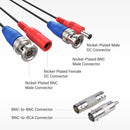 The Sentinel Link | 4-Channel 100ft BNC/Power CCTV Cable System